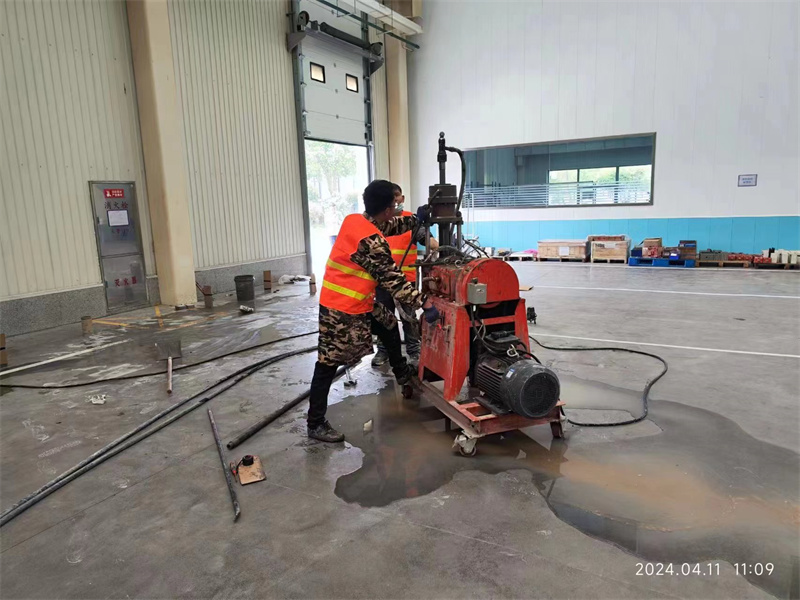 十堰厂房地面下沉塌陷注浆加固施工